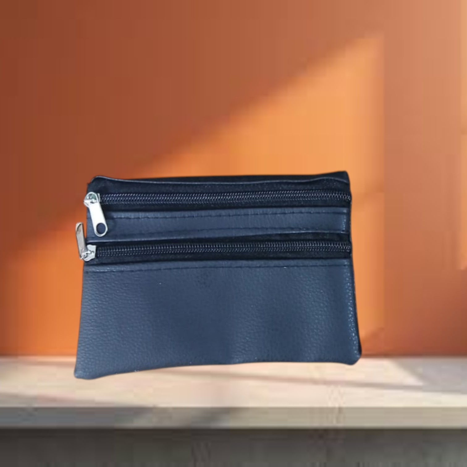 image Porte Monnai Avec Double Fermeture