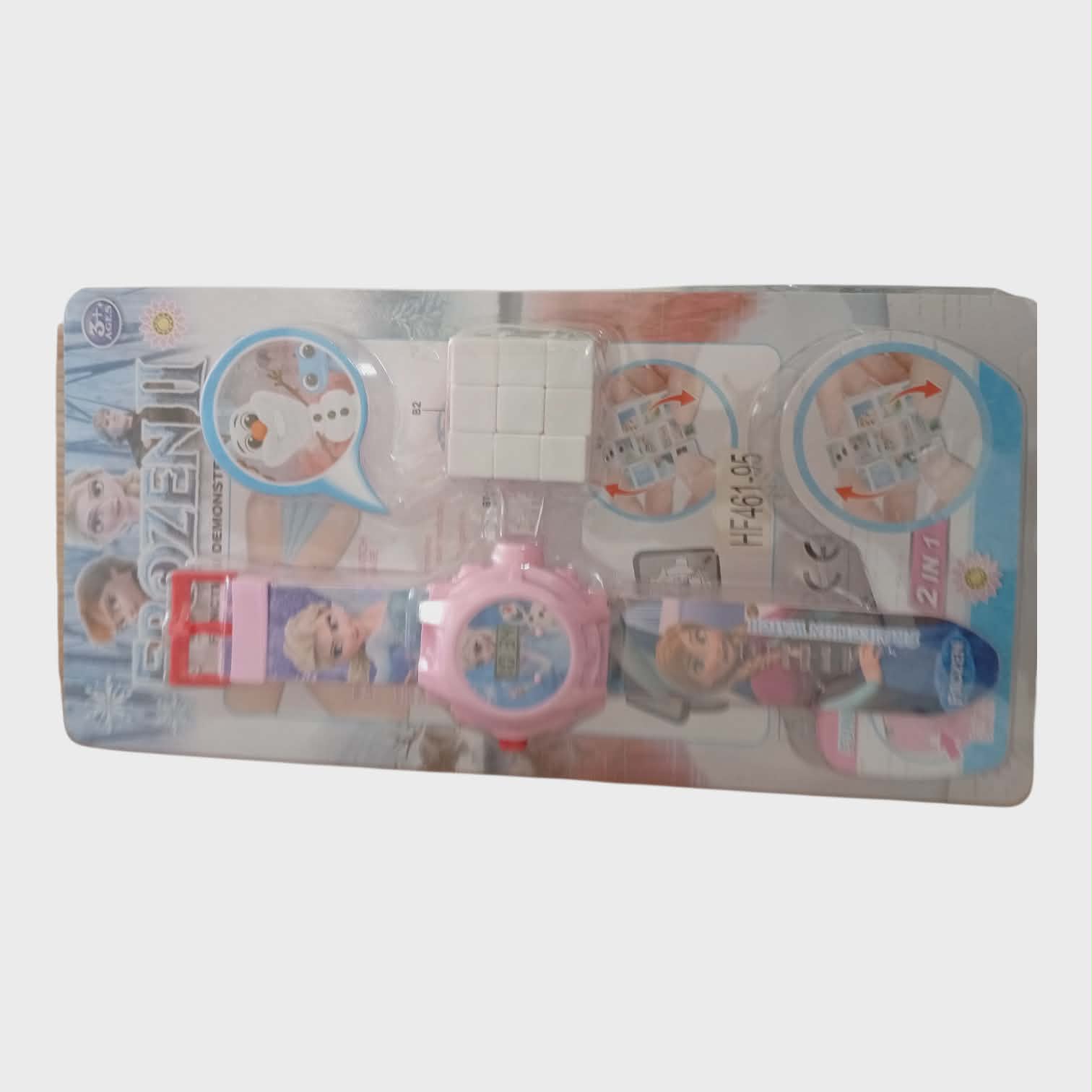 image Montre Frozen  Avec Projection + Robux Cube