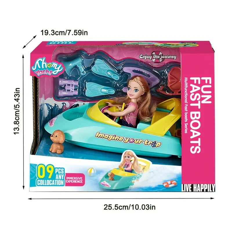 image Fun Fast Boats Doll