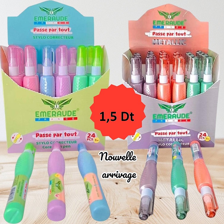 image Stylo Correcteur 7M Marque Emeraude