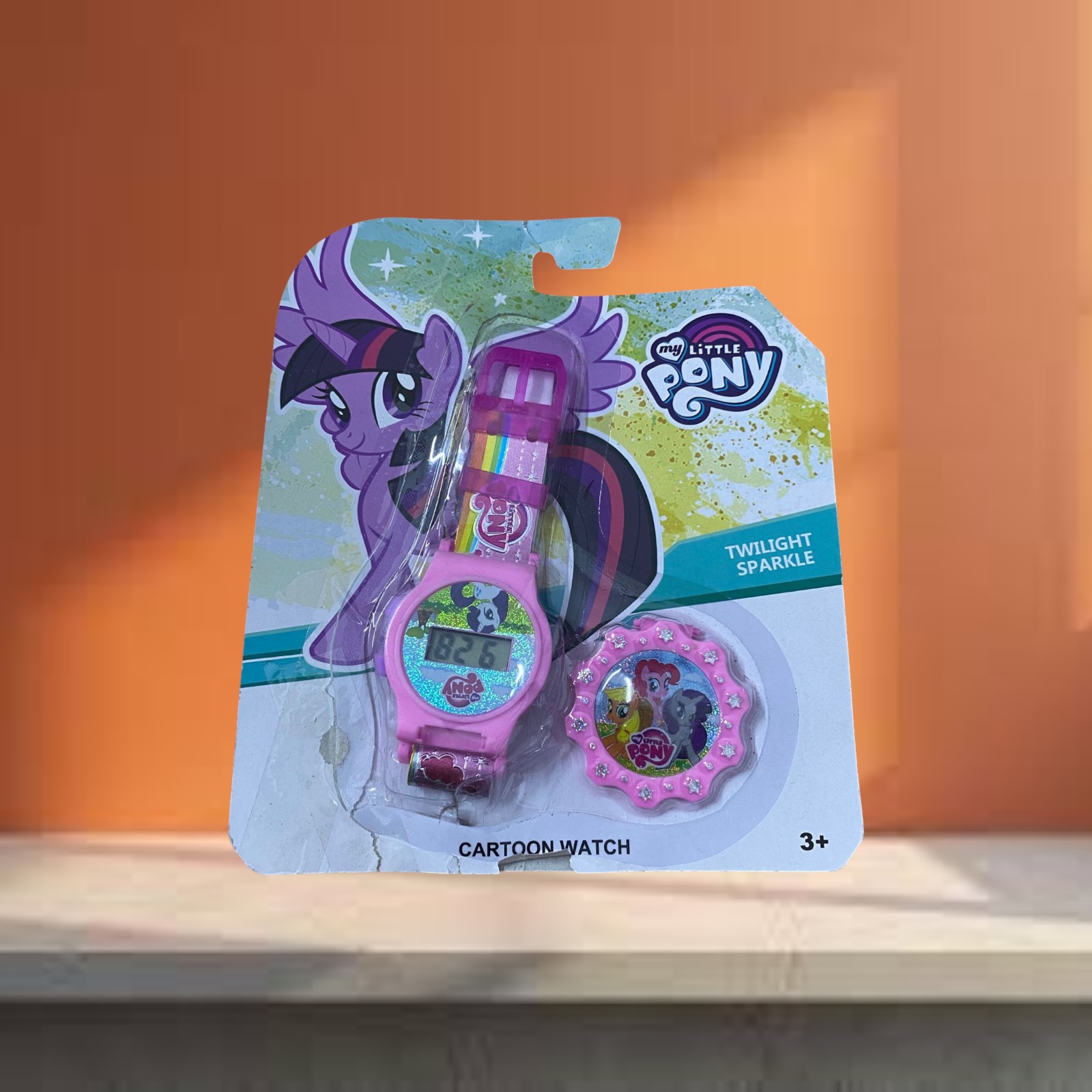 image Mini Montre Little Pony Avec Cache