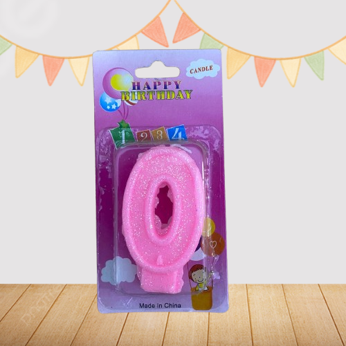 image Bougie Chiffre Couleur