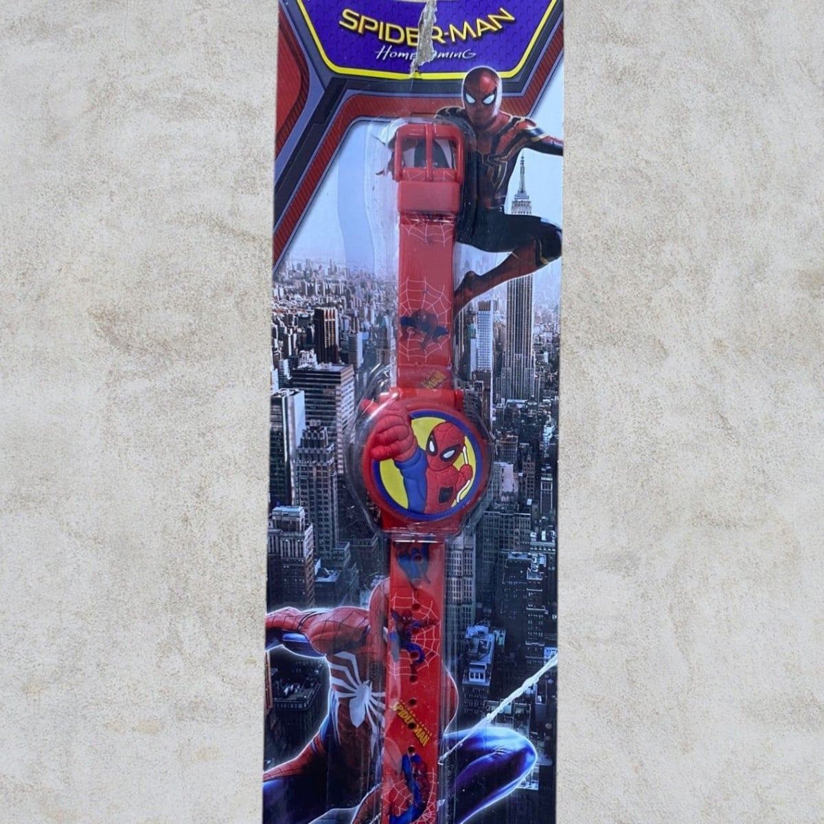 image Montre Spider-Man Avec Cache