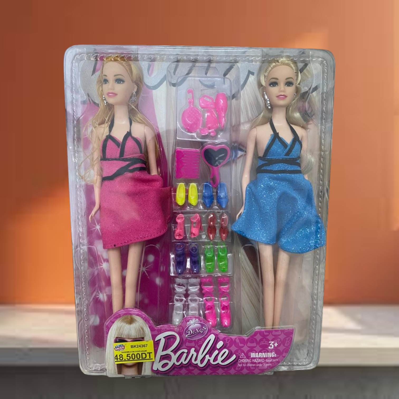 image 2 Barbie Dolls Pack