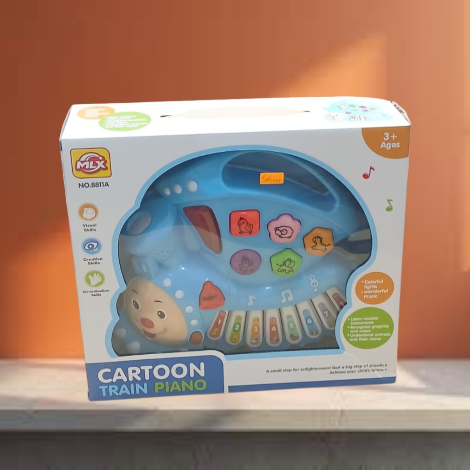 image Cartoon Train Piano