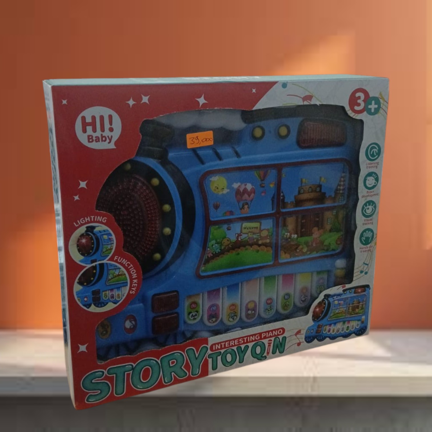 image Train Piano Toy