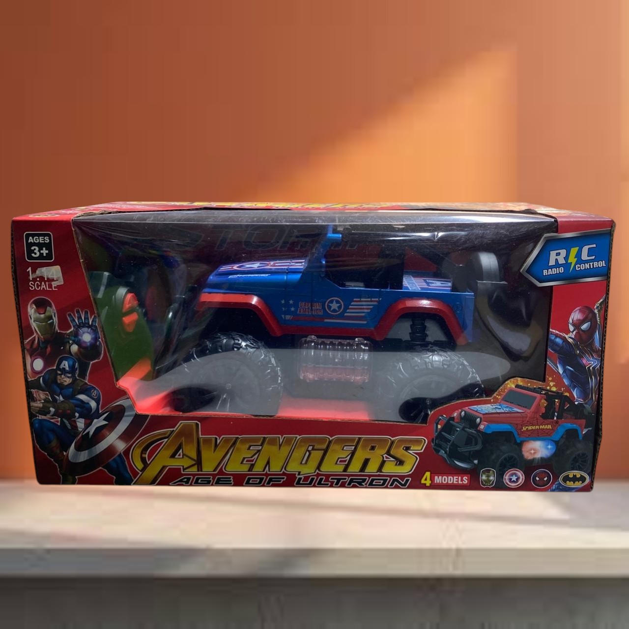 image Voiture Rc 4X4 Spider Man H987