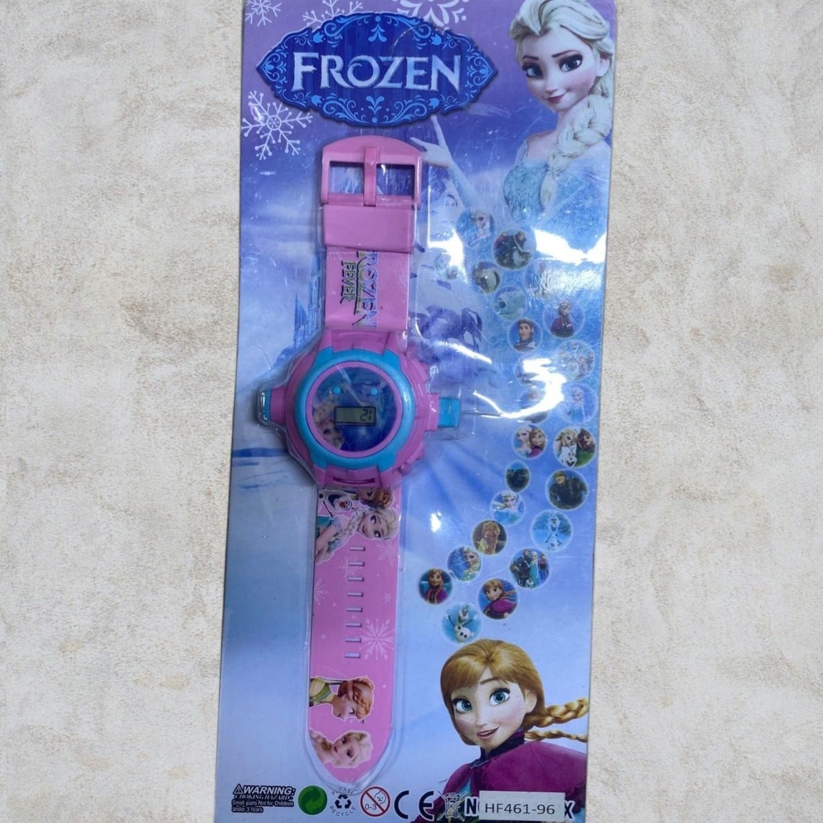 image Montre Frozen Avec Projecteur