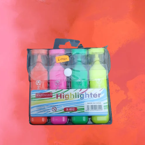 image Pack De 4 Fluorescent