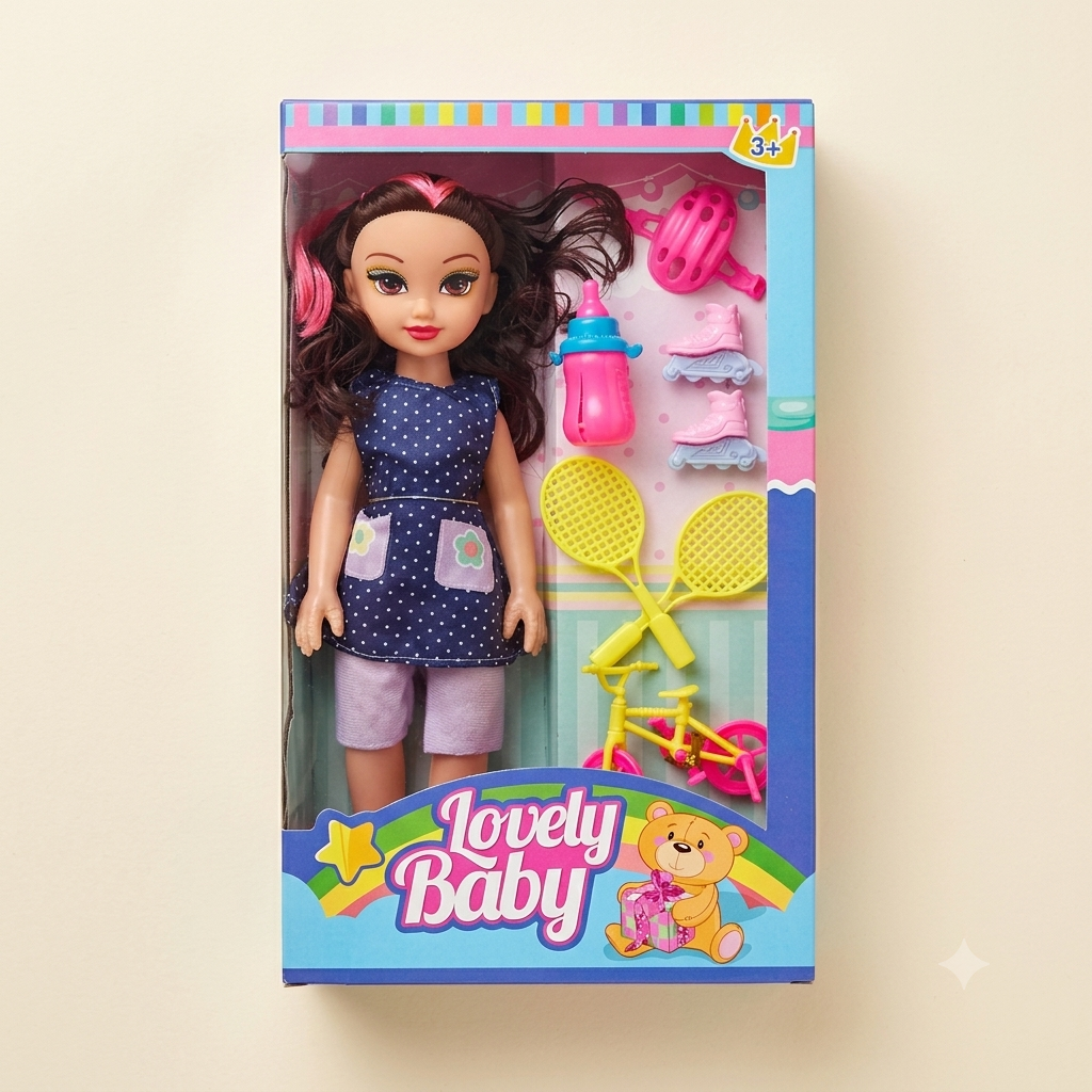 image Poupee Musical Lovely Baby