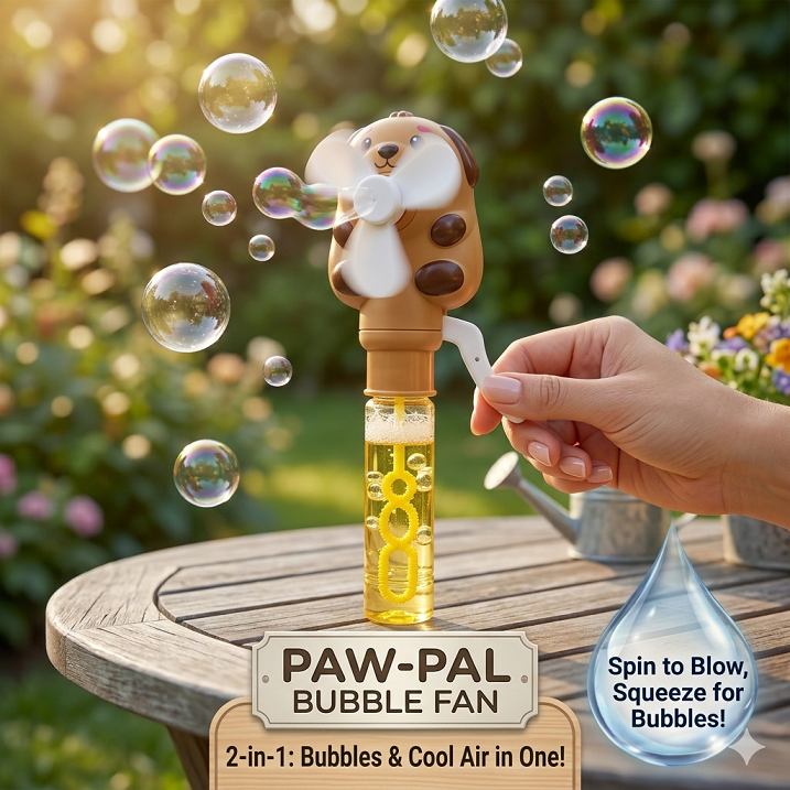 image Ventilateur Paw + Bulles