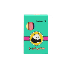 image Craie Panda De 10 Batons Couleur