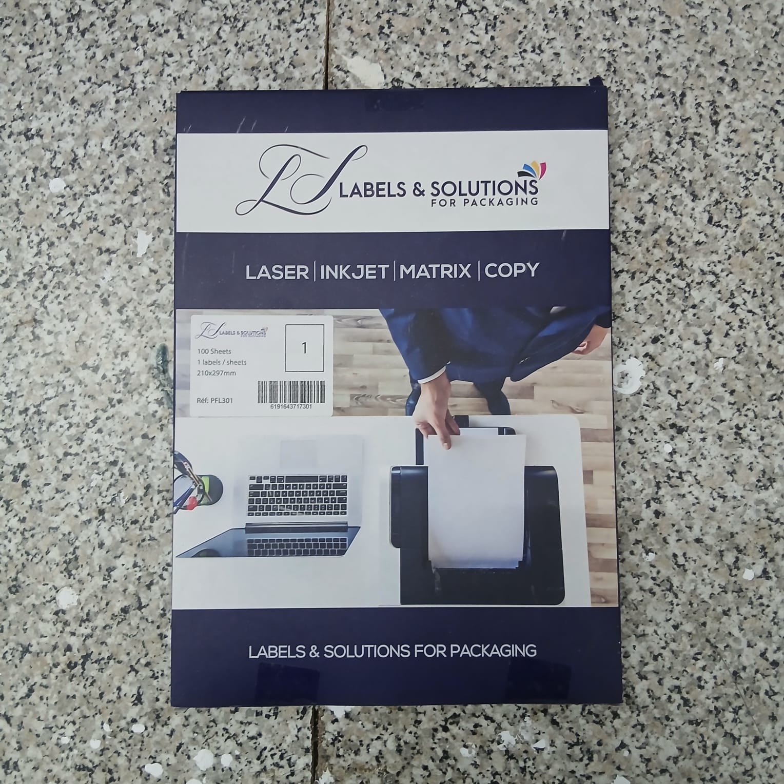 image Etiquette Laser Top Stick