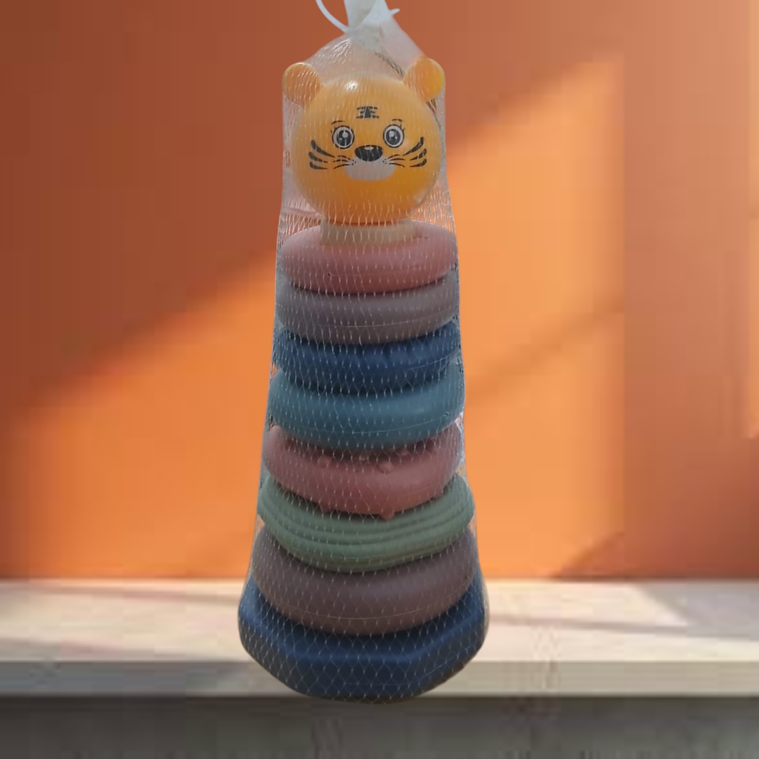 image Tour D'empilement Tete Tigre