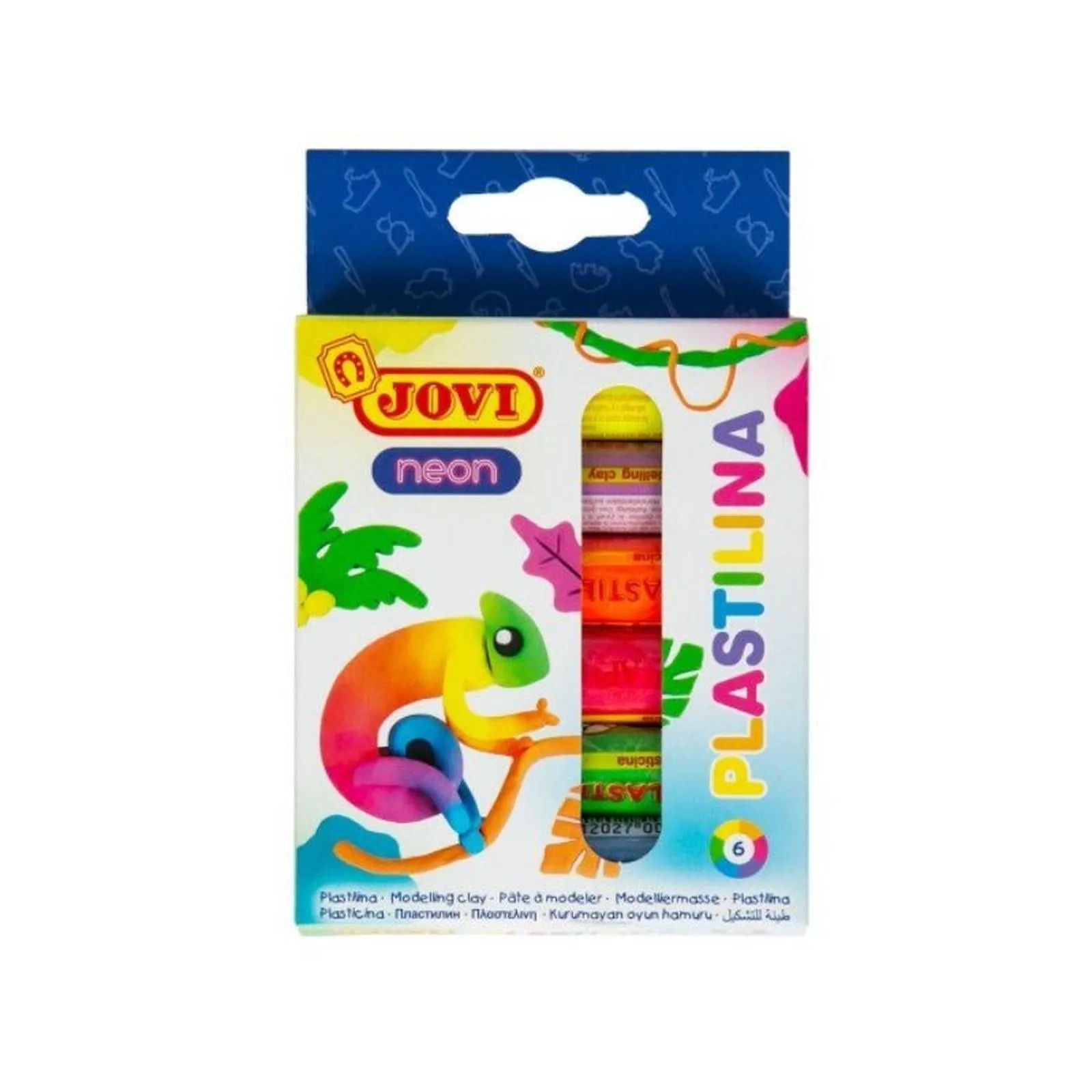 image Pate À Modeler Jovi Plastilina Neon