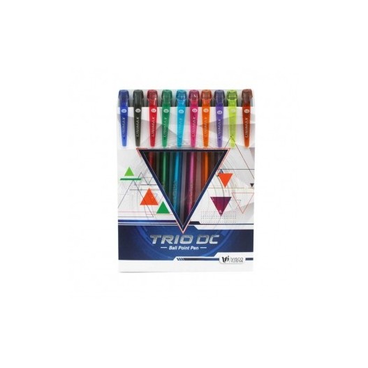 Image Pack De Stylos De 10 Trio Dc Unimax