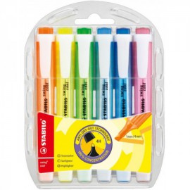 Image Pochette De 6 Surligneurs Swing Cool Assorties