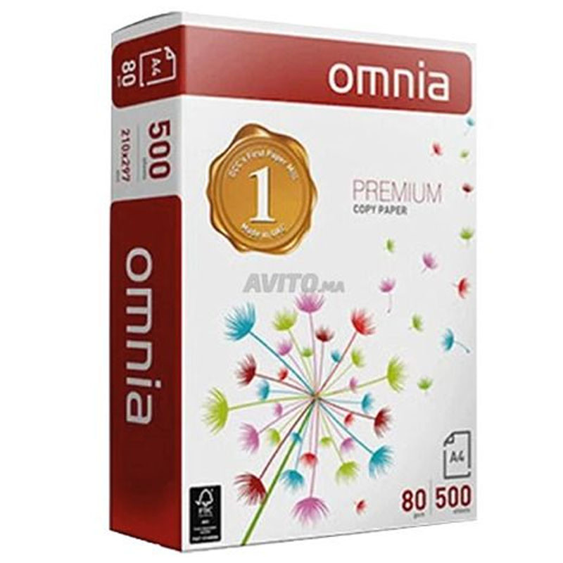image Rame Papier Omnia 80 Gr A4