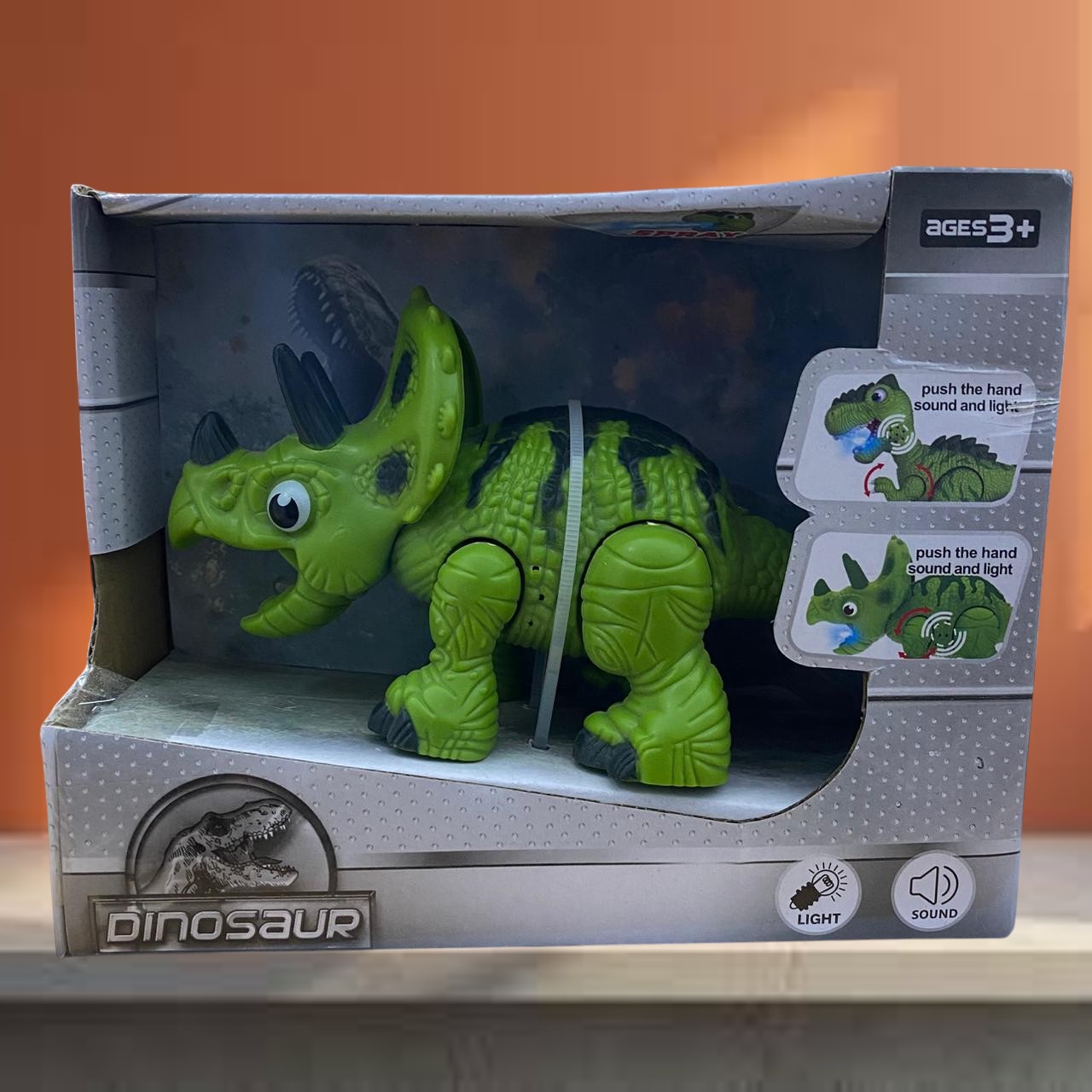 image Dinosaure A Pile Avec Son Et Lumiees