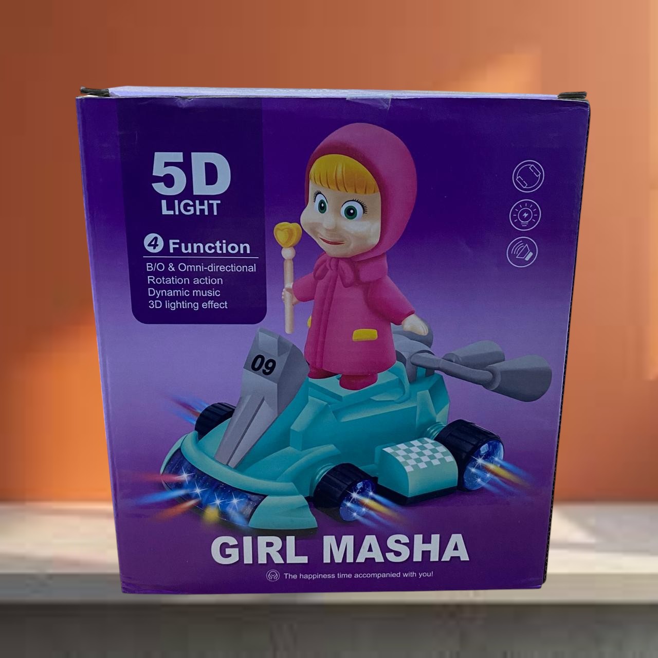 image Macha Girl Cart Car