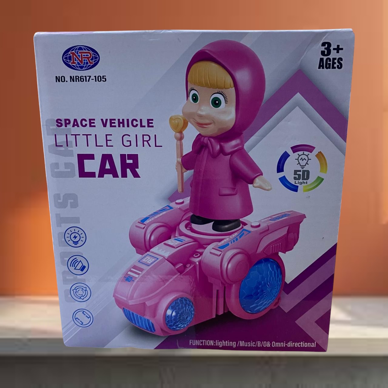 image Macha Little Girl Car With Music