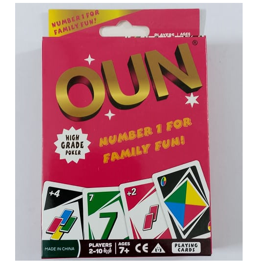 image Uno Game Card