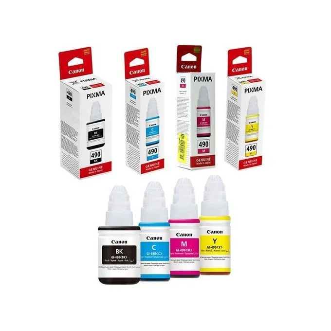 image Pack Complet Encre Adpatable Canon Pixma 490