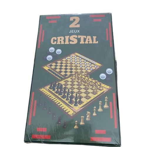image Dame + Echec Cristal